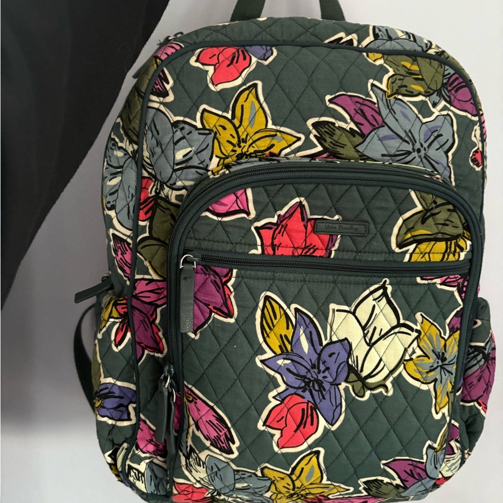 Vera Bradley Floral Quilted Backpack